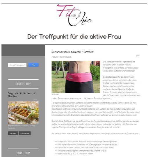 Presse 15 Fit Trifft Chic