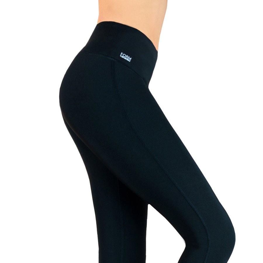 Damen Sport Leggings schwarz mit Taschen für das Handy