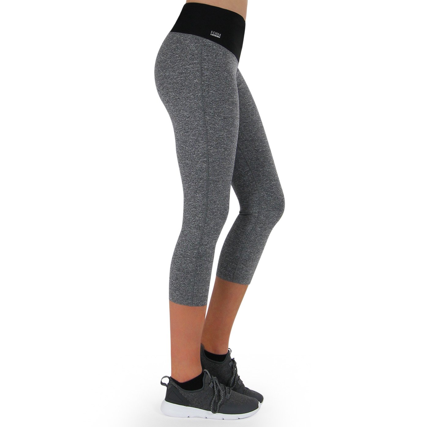 FORMBELT® Sport Leggings Damen 3/4 - Farbe: Grau 4 FORMBELT® Sport Leggings Damen 3/4 - Farbe: Grau – Bild 4