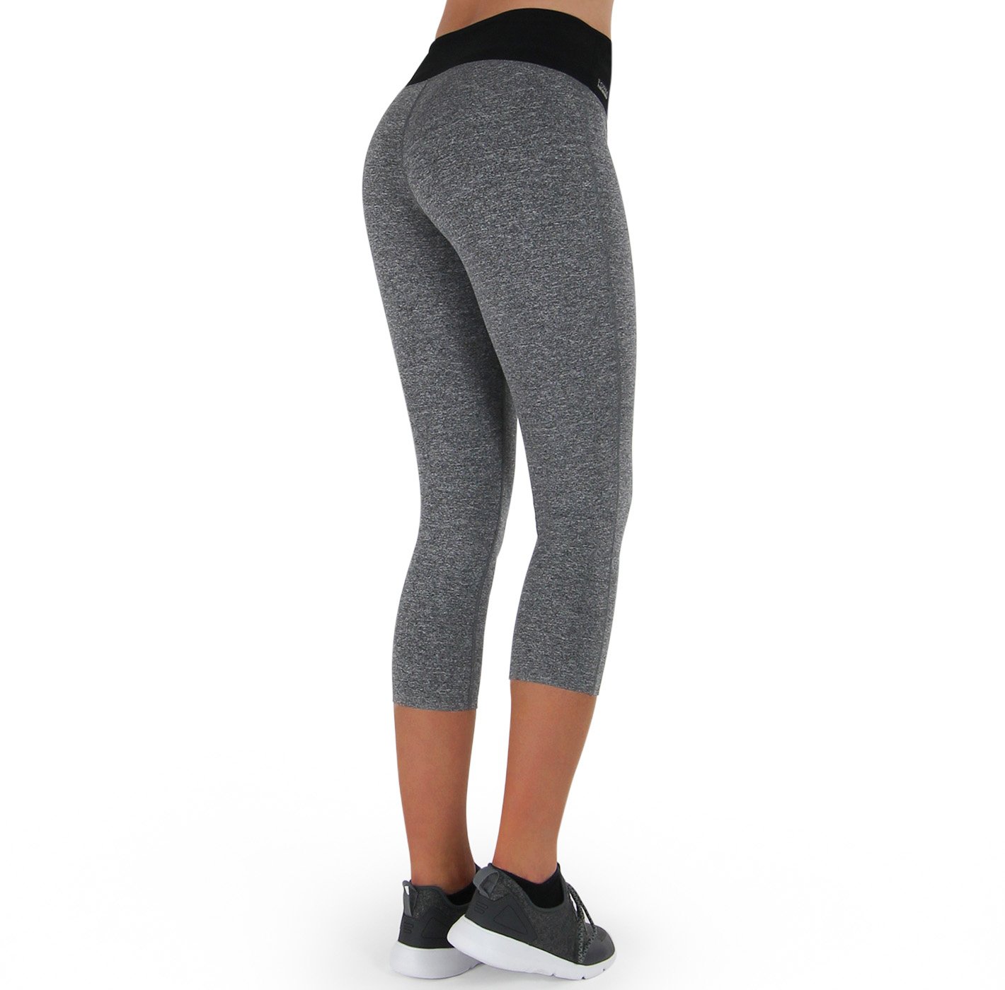 FORMBELT® Sport Leggings Damen 3/4 - Farbe: Grau 6 FORMBELT® Sport Leggings Damen 3/4 - Farbe: Grau – Bild 6
