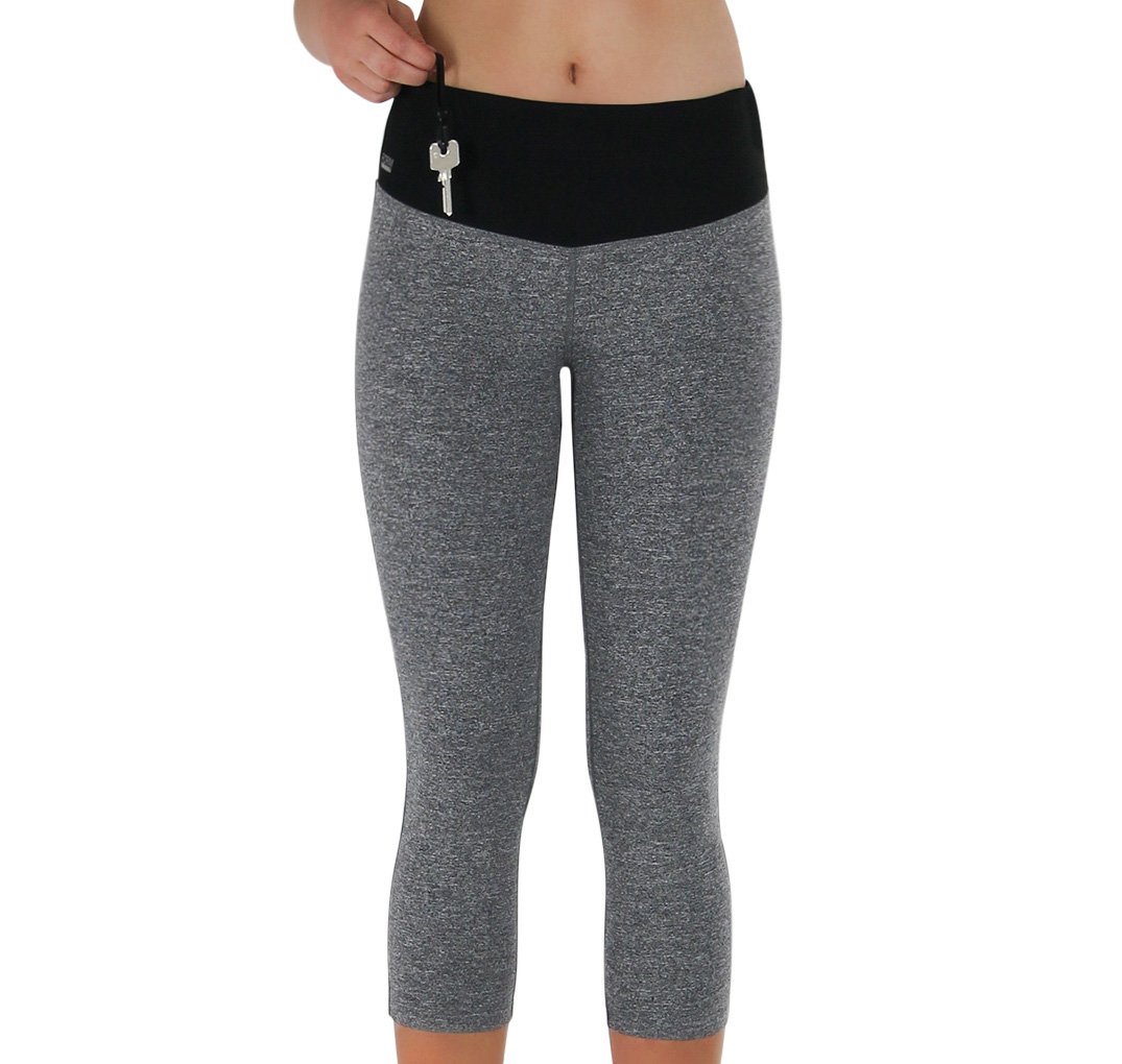FORMBELT® Sport Leggings Damen 3/4 - Farbe: Grau 8 FORMBELT® Sport Leggings Damen 3/4 - Farbe: Grau – Bild 8