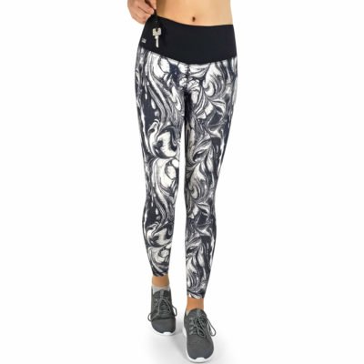 FORMBELT® lange Sport Leggings mit Taschen - Farbe: Cream