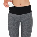 Sport Damen Leggings mit Taschen grau icon