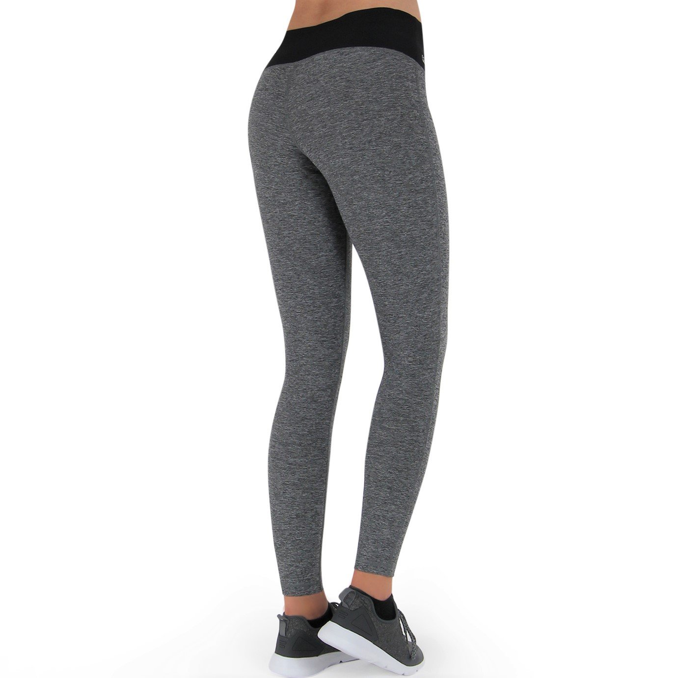 FORMBELT® lange Sport Leggings mit Taschen - Farbe: Grau 7 FORMBELT® lange Sport Leggings mit Taschen - Farbe: Grau – Bild 7
