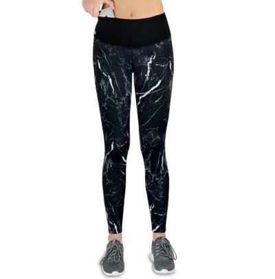 Formbelt-Laufhose-Damen-mit-Taschen- Italy-Marmor