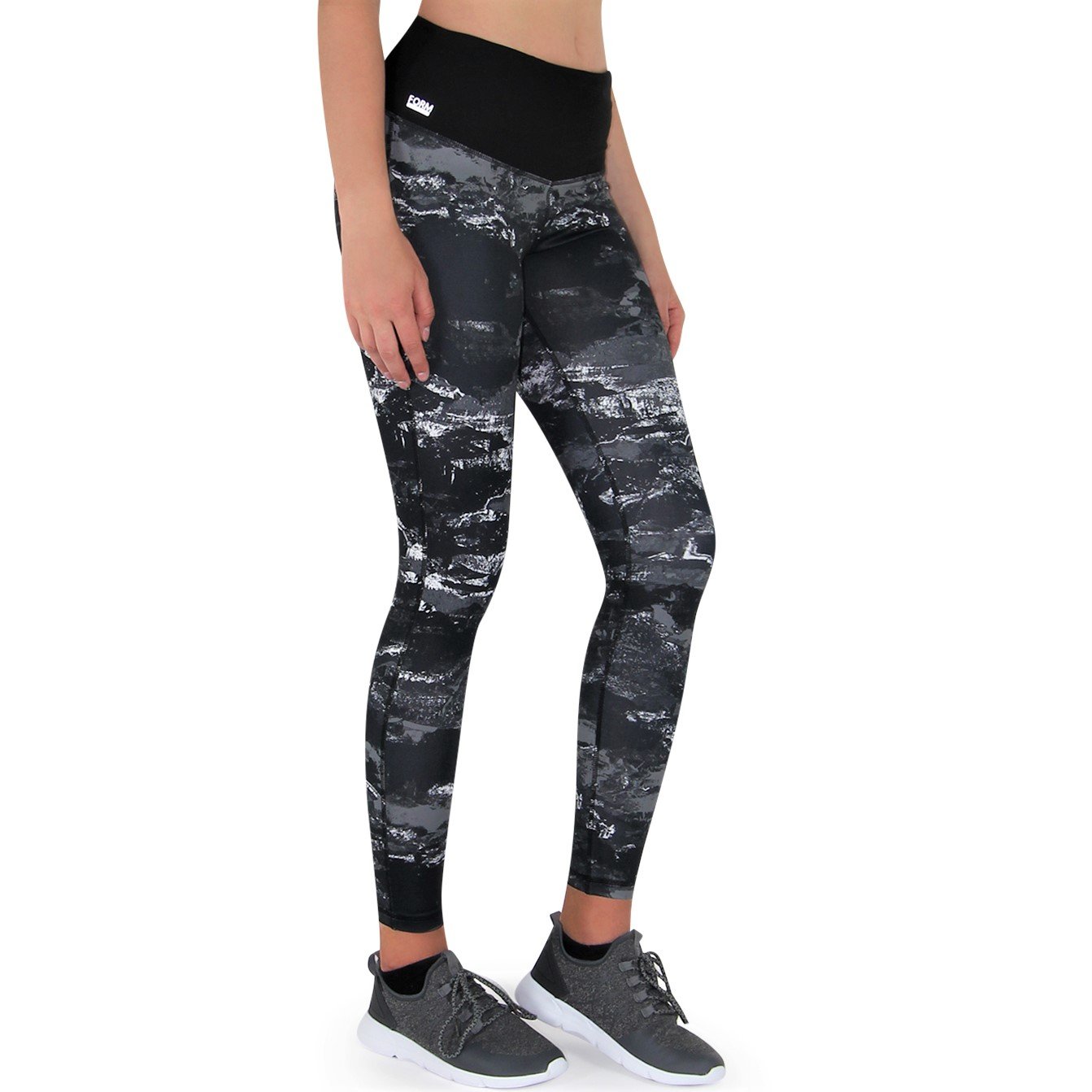 FORMBELT® lange Sport Leggings mit Taschen - Farbe: Marmor 4 FORMBELT® lange Sport Leggings mit Taschen - Farbe: Marmor – Bild 4