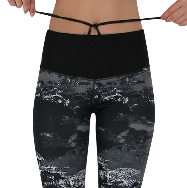 FORMBELT® lange Sport Leggings mit Taschen - Farbe: Marmor 9 FORMBELT® lange Sport Leggings mit Taschen - Farbe: Marmor – Bild 9