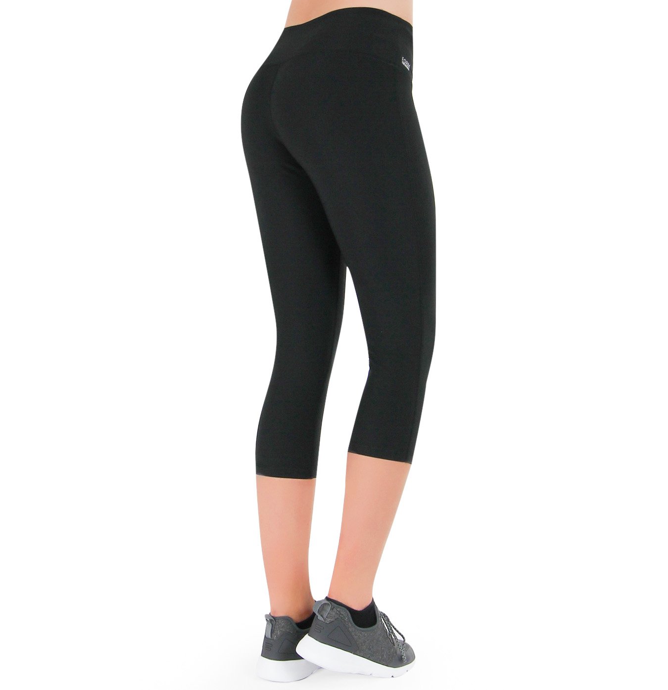 FORMBELT® Sport Leggings Damen 3/4 - Farbe: Schwarz 6 FORMBELT® Sport Leggings Damen 3/4 - Farbe: Schwarz – Bild 6