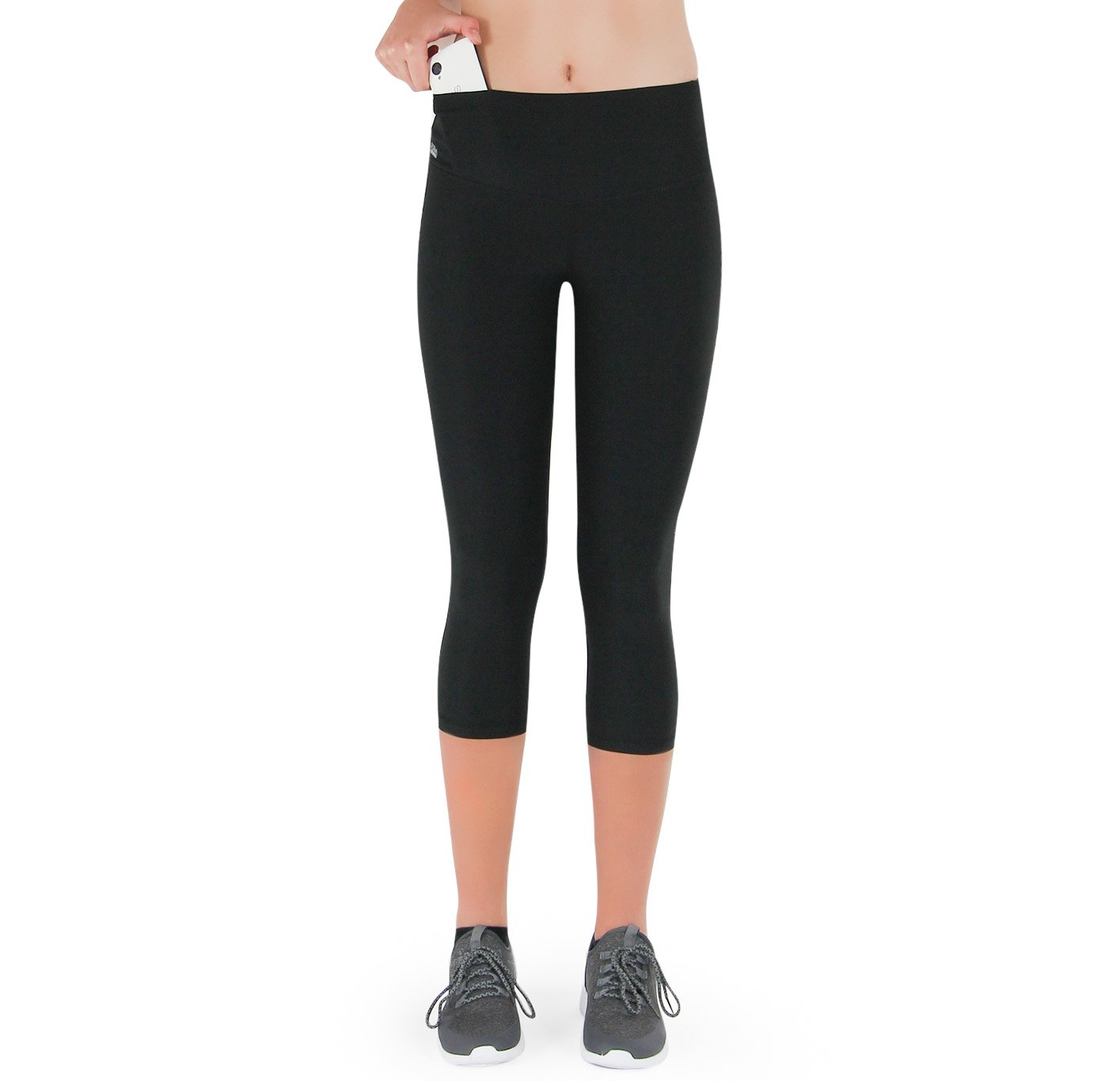 FORMBELT® Sport Leggings Damen 3/4 - Farbe: Schwarz 7 FORMBELT® Sport Leggings Damen 3/4 - Farbe: Schwarz – Bild 7