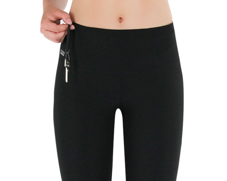 FORMBELT® Sport Leggings Damen 3/4 - Farbe: Schwarz 8 FORMBELT® Sport Leggings Damen 3/4 - Farbe: Schwarz – Bild 8