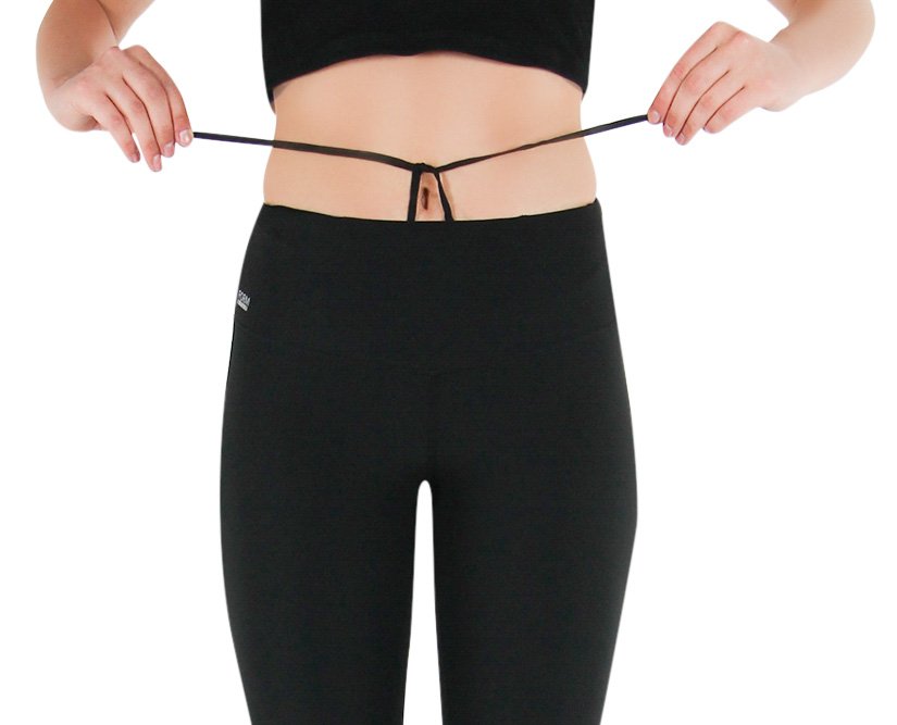 FORMBELT® Sport Leggings Damen 3/4 - Farbe: Schwarz 9 FORMBELT® Sport Leggings Damen 3/4 - Farbe: Schwarz – Bild 9