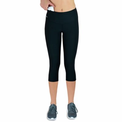 FORMBELT® Sport Leggings Damen 3/4 - Farbe: Schwarz