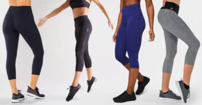 4 Caprileggings mit Handytasche im Vergleich